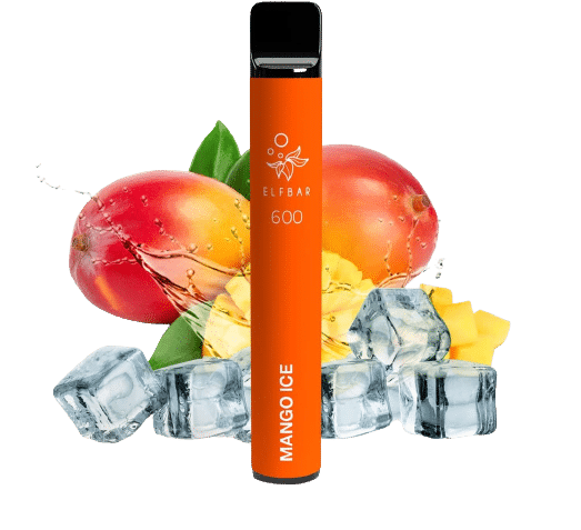 Einweg Elfbar Mango Ice Geschmack Vape Pen Ohne Nikotin